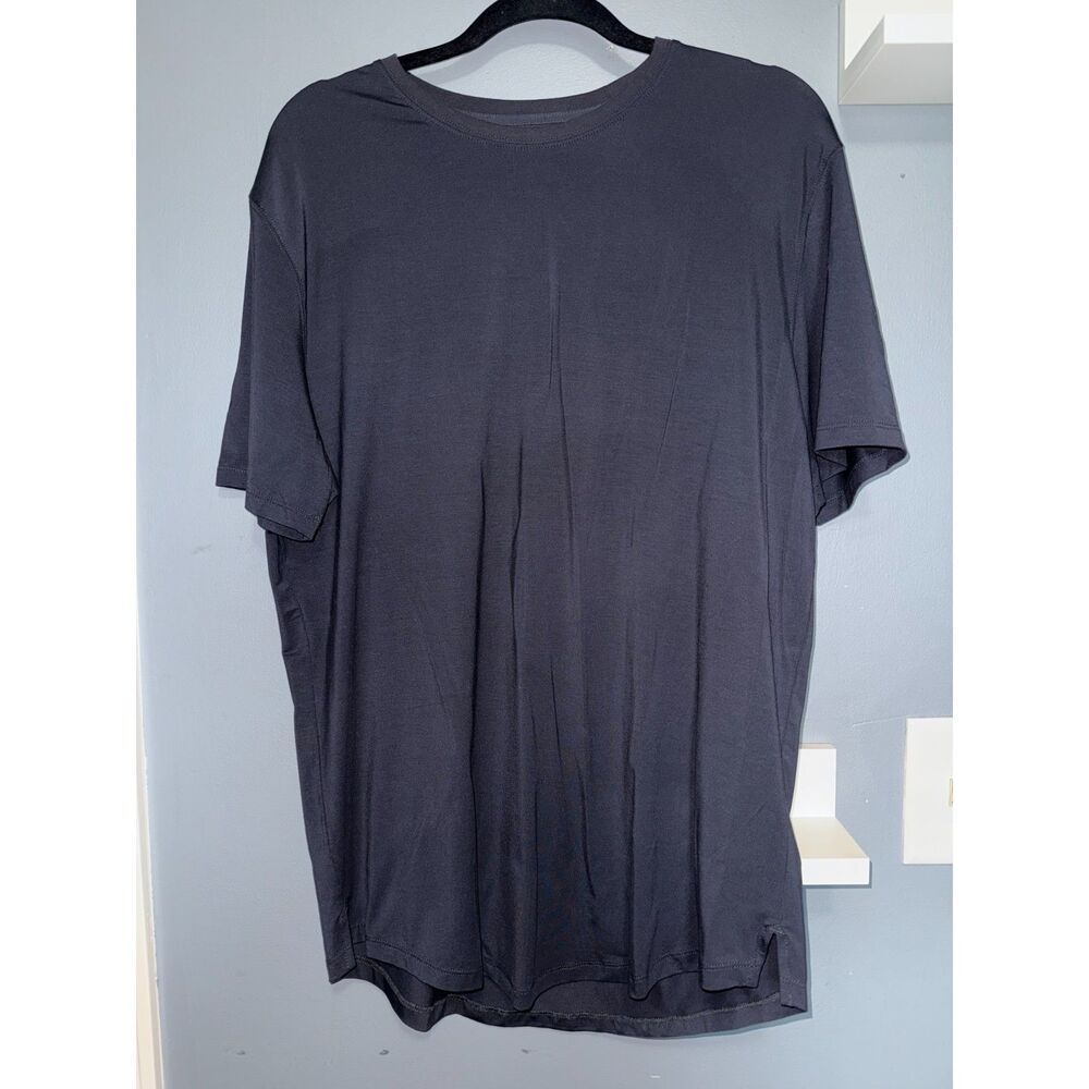 Men's Jack Archer Modal Black 'Any Time' T-Shirt | Size Large | Casual, Comfy